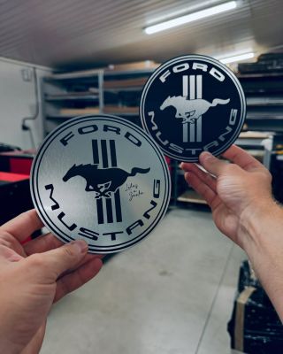 PRAVÉ ❌ LEVÉ? I tuhle otázku si pokládal náš zákazník, kterému jsme navrhli a vyrobili na jeho MUSTANGA 🚗 kryty na...